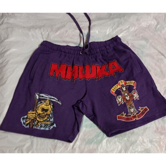 Destruction Fleece Shorts New - Men Size Large - Picture 1 of 6